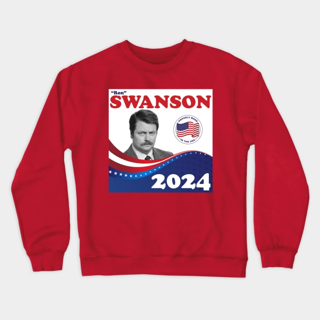 Swanson 2024 Crewneck Sweatshirt by The Wayback Chronicles